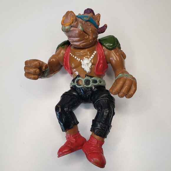 Vintage TMNT 1988 Bebop Teenage Mutant Ninja Turtles Figure - Picture 2 of 13